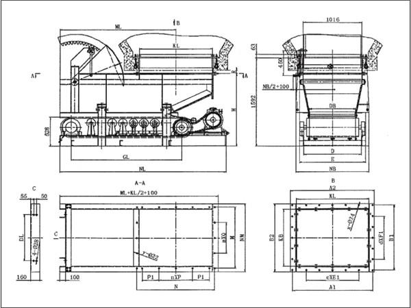 扇形閥門帶式（甲帶）給料機(jī)的承載能力較強(qiáng)、噪音低、整機(jī)使用壽命長(zhǎng)